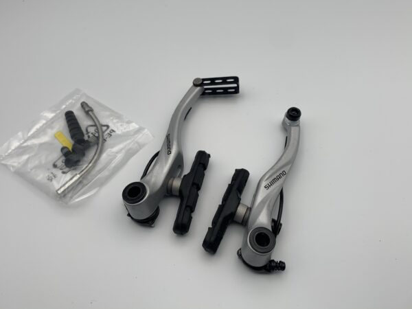 ÉTRIER FREIN VTT V-BRAKE SHIMANO ALIVIO AVANT ARGENT