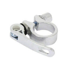 COLLIER SERRAGE TIGE DE SELLE 31.8MM ARGENT