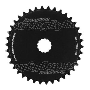 PLATEAU VAE/E-BIKE DIRECT MOUNT POUR BOSCH STRONGLIGHT -3- 38DTS MONO NOIR ALU 7