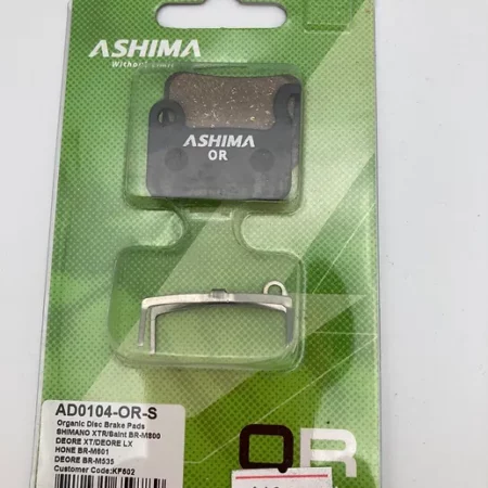 PLAQUETTES DE FREIN SHIMANO DEORE XT / LC / XTR / M535 / M601 / M800 ORGANIC